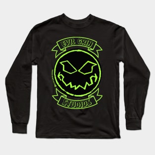 Evil Grin Studios back patch design Long Sleeve T-Shirt